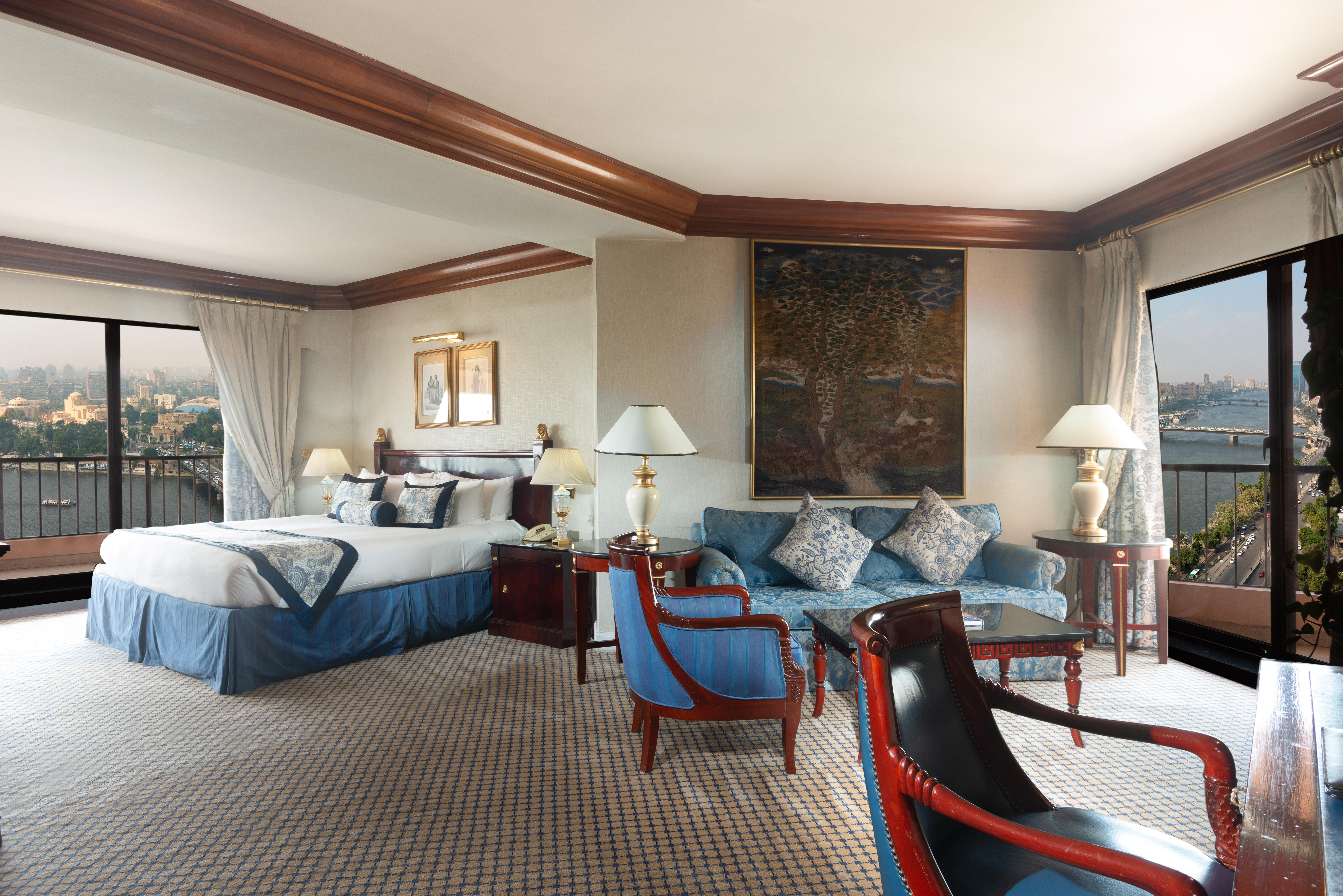 인터콘티넨탈 카이로 세미라미스 호텔 외부 사진 A suite at the Four Seasons Hotel, Cairo